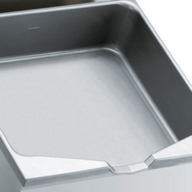 DIAMOND -Friteuse gaz 2 cuves 7 litres sur armoire