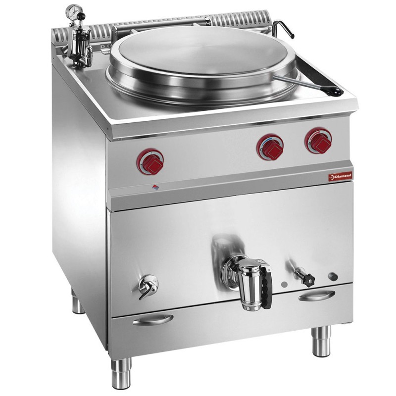 DIAMOND -Marmite ronde gaz 50 litres-chauffage indirect