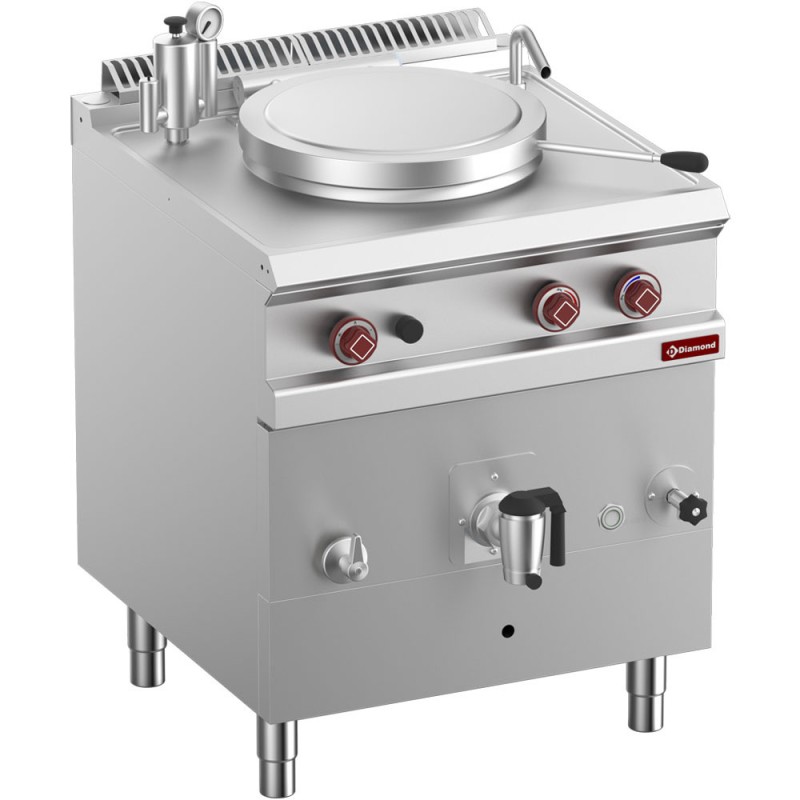 DIAMOND -Marmite ronde gaz 50 litres-chauffage indirect