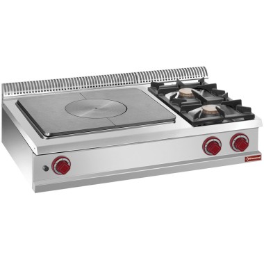 DIAMOND - Cuisinière 2 feux-plaque gauche-gaz-top-