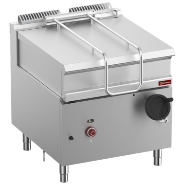 DIAMOND - Sauteuse basculante gaz- cuve inox 80 litres sur meuble