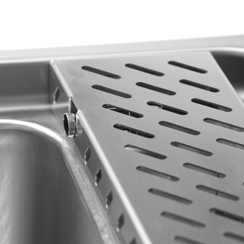 DIAMOND - Cuiseur à pâtes gaz-1 cuve 40 litres sur meuble
