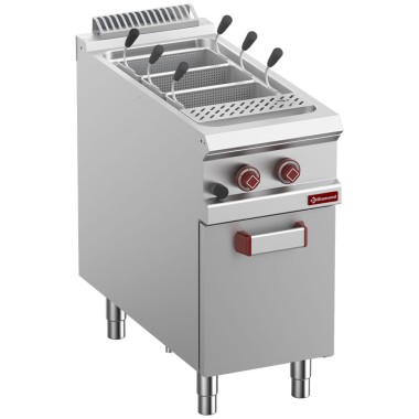 DIAMOND - Cuiseur à pâtes gaz-1 cuve 40 litres sur meuble