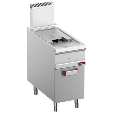DIAMOND - Friteuse gaz 1 cuve 18 litres - sur meuble fermé
