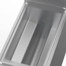 DIAMOND - Friteuse gaz 1 cuve -y-  21 litres- sur meuble fermé