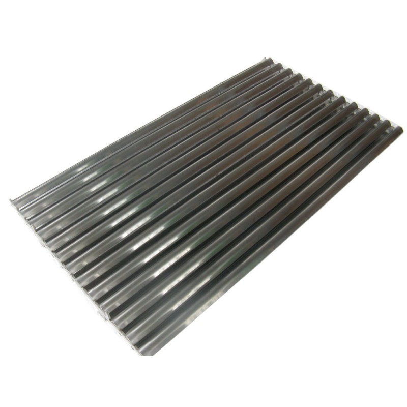 DIAMOND - Grill pierre de lave- 1/2- grille- 2 faces- inox- armoire
