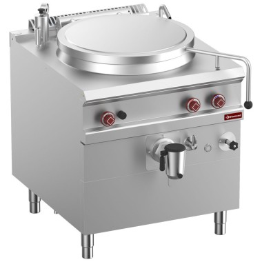 DIAMOND - Marmite gaz- cuve 100 litres chauffage indirect- sur meuble