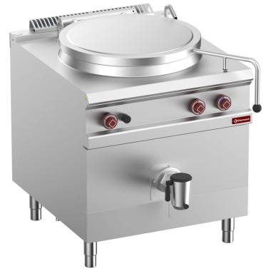 DIAMOND - Marmite gaz- cuve 150 litres chauffage direct- sur meuble