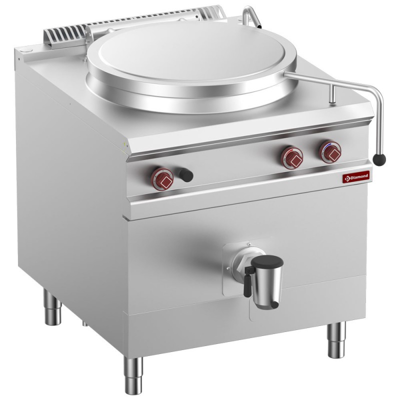 DIAMOND - Marmite gaz- cuve 150 litres chauffage direct- sur meuble