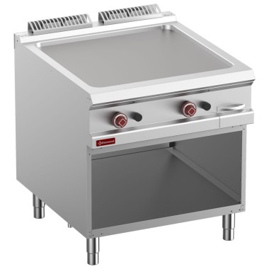 DIAMOND - Plaque de cuisson lisse gaz - armoire ouverte