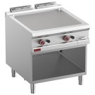 DIAMOND - Plaque de cuisson lisse gaz - armoire ouverte