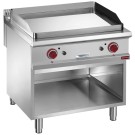 DIAMOND - Plaque de cuisson gaz chromée module 1/1 - armoire ouverte