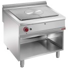 DIAMOND - Fourneau taque coup de feu gaz-armoire ouverte