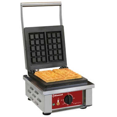 DIAMOND - Gaufrier électrique 2 pièces-type bruxelles 3x5