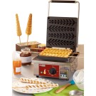 DIAMOND - Gaufrier électrique-épi sur bâtonnet- 4 pieces-minuterie