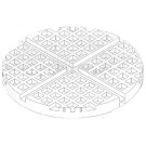 DIAMOND - Gaufrier électrique pour 4 éventails gaufrés