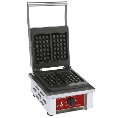 DIAMOND - Gaufrier électrique 2 pièces - type liège 4x6