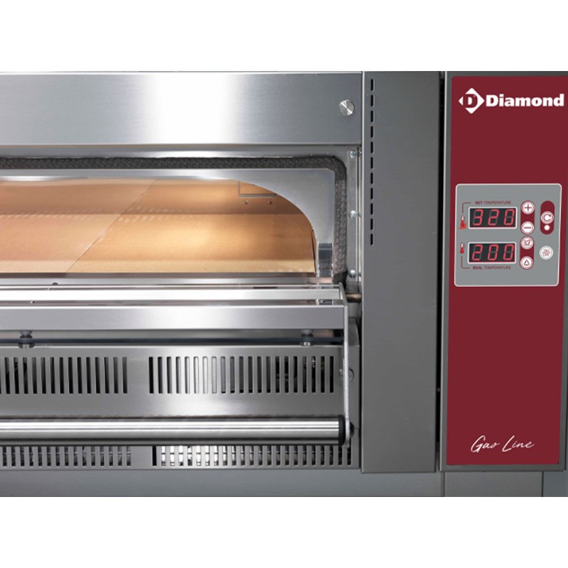 DIAMOND - Four gaz - 4 pizzas Ø 350 mm