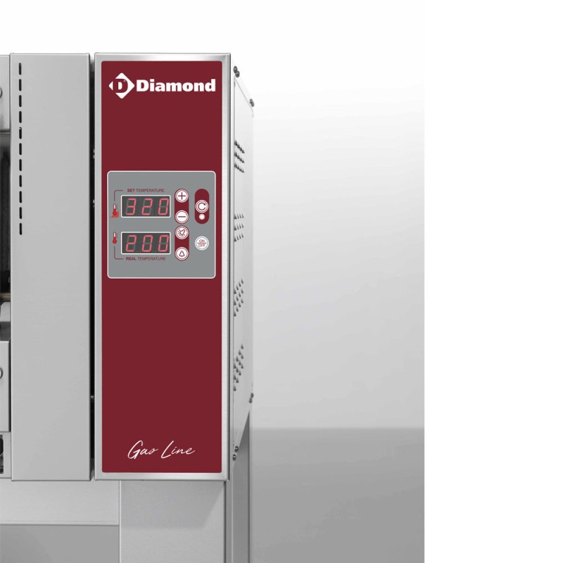 DIAMOND - Four gaz - 4 pizzas Ø 350 mm