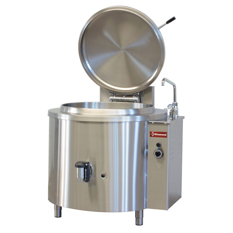 DIAMOND - Marmite ronde gaz 100 litres - chauffage indirect