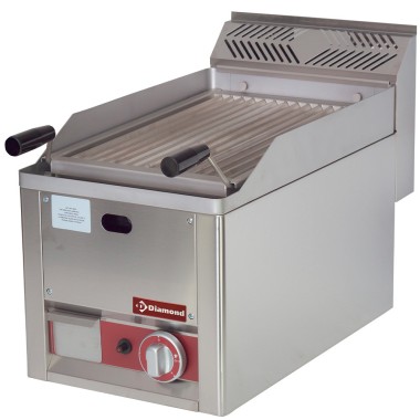DIAMOND - Grill pierre de lave gaz -top-
