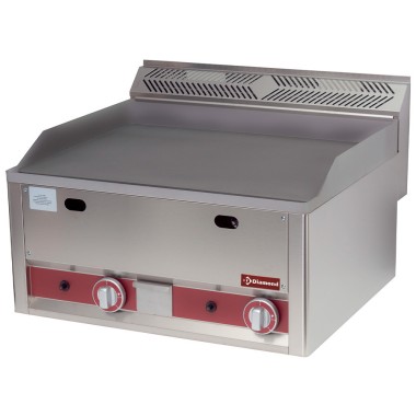 DIAMOND - Double plaque de cuisson gaz - lisse -top-