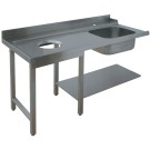 DIAMOND - Table d'entrée pour prélavage - gauche
