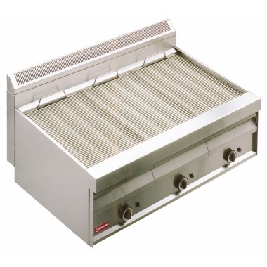DIAMOND - Grill-vapeur gaz avec grille de cuisson en -o-top-