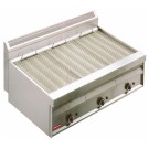 DIAMOND - Grill-vapeur gaz avec grille de cuisson en -o-top-