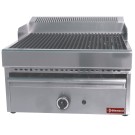 DIAMOND - Grill-vapeur gaz avec grille de cuisson en fonte -top-
