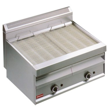 DIAMOND - Grill-vapeur gaz avec grille de cuisson en -o- top-