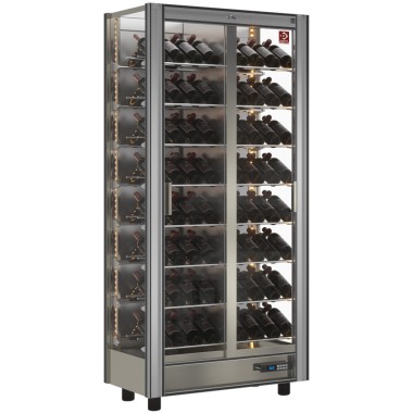 DIAMOND - Vitrine réfrigérée à vins 530 litres- modulable