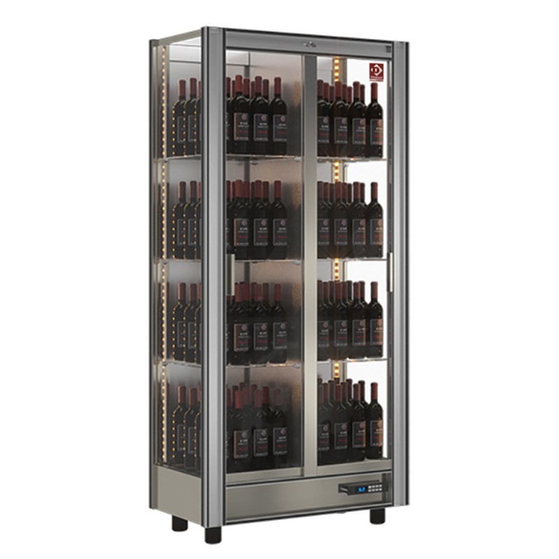 DIAMOND - Vitrine réfrigérée à vins 530 litres- modulable