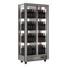 DIAMOND - Vitrine réfrigérée à vins 530 litres - traversant - modulable