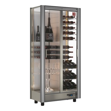 DIAMOND - Vitrine réfrigérée à vins 530 litres - modulable