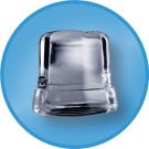 DIAMOND - Machine à glaçons pleins 22 kg - avec réserve - eau