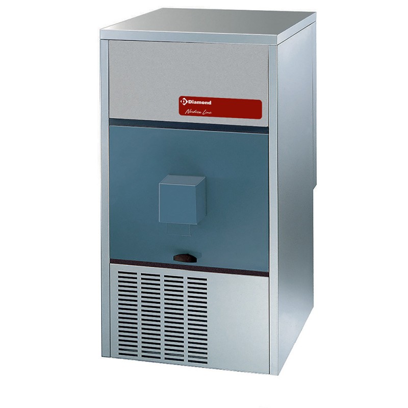 DIAMOND - Machine à glaçons pleins 42 kg - avec distributeur - eau