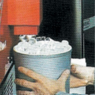 DIAMOND - Machine à glaçons pleins 42 kg - avec distributeur - eau