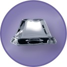 DIAMOND - Machine à glaçons plats 105 kg - avec réserve - eau