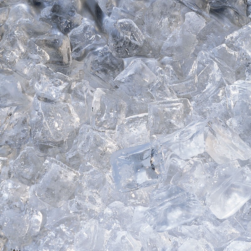 DIAMOND - Machine à glaçons plats 105 kg - avec réserve - eau