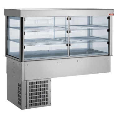 DIAMOND - Vitrine réfrigérée et cuve réfrigérée 4 GN 1/1