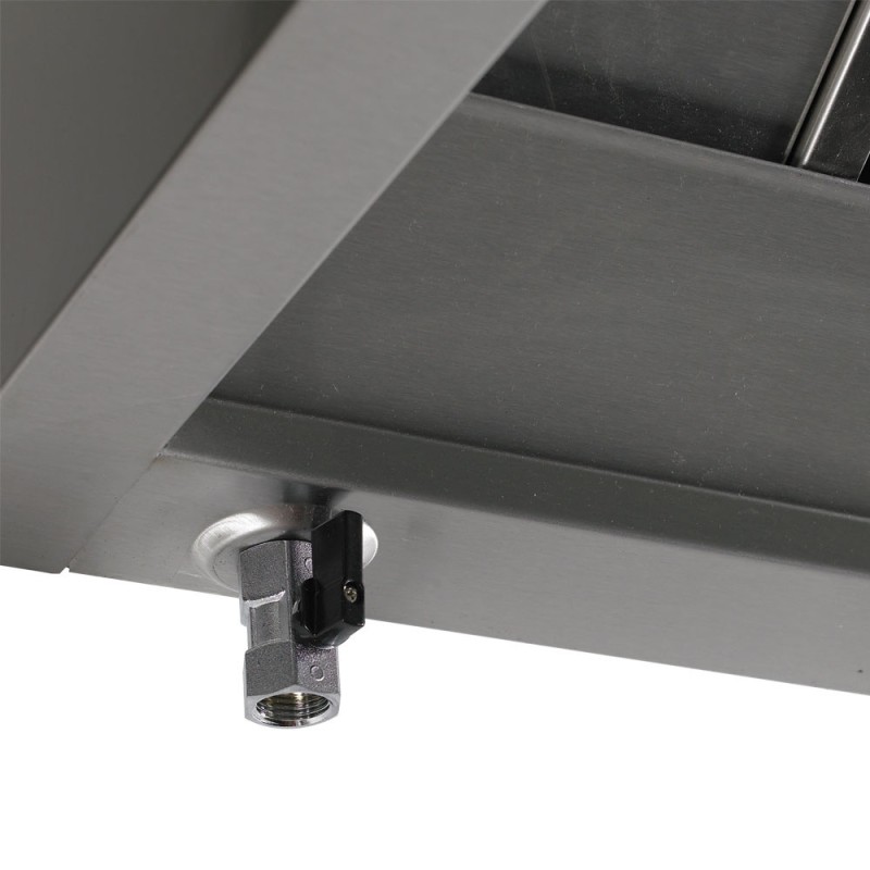DIAMOND - Hotte centrale "kubo"mm (l x p x h) : 2800 x 2200 x 450