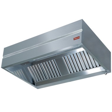 DIAMOND - Hotte murale "kubo"mm (l x p x h) : 1200 x 1100 x 450