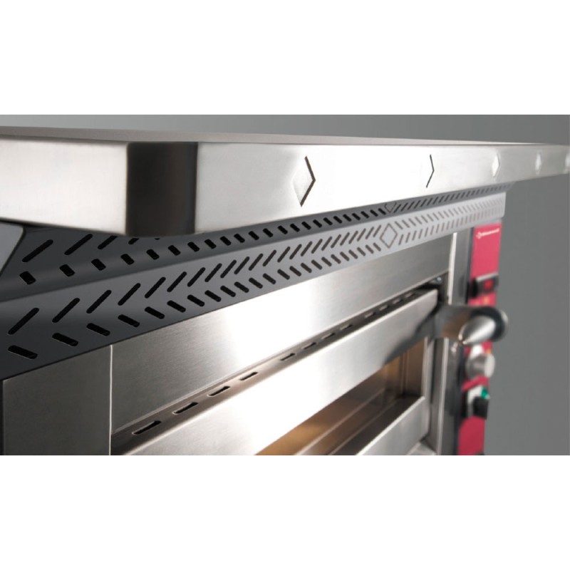 DIAMOND - Four électrique à pizzas "extra large" - 2x 6 pizzas Ø 350 mm