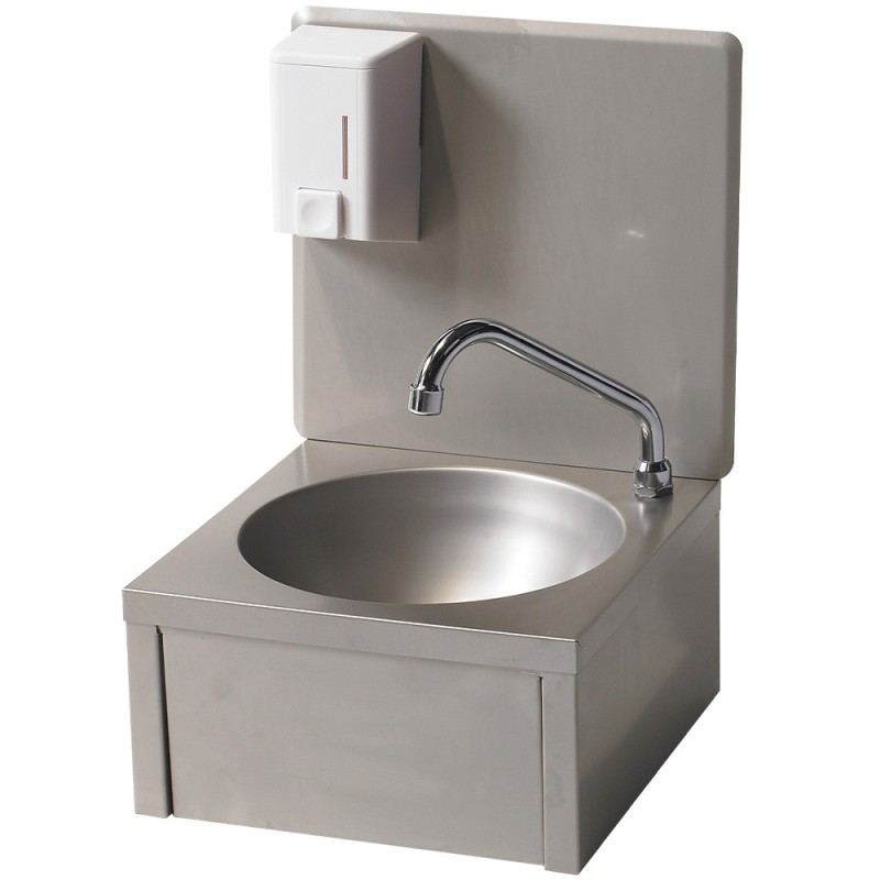 DIAMOND - Lave-mains mural et distributeur de savon 500ml