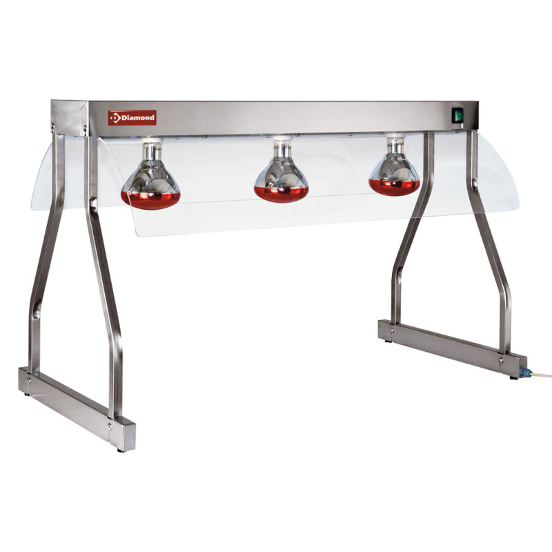 DIAMOND - Pont chauffant, lampes infrarouges (3x 250 w)