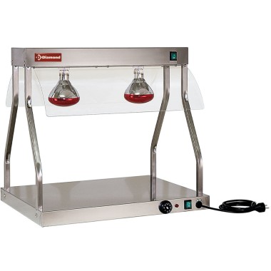 DIAMOND - Pont et top chauffants - lampes infrarouges (2x 250 w)
