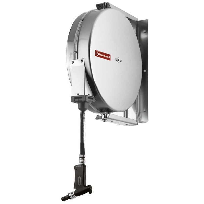 DIAMOND - Poste de nettoyage, enrouleur automatique 10 mt