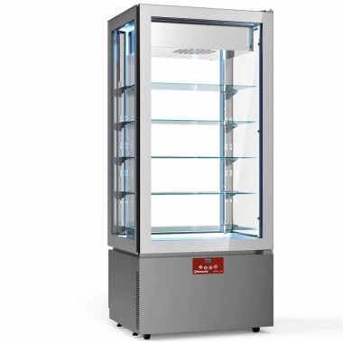DIAMOND - Vitrine "full vitrée" - 5 niveaux - ventilé