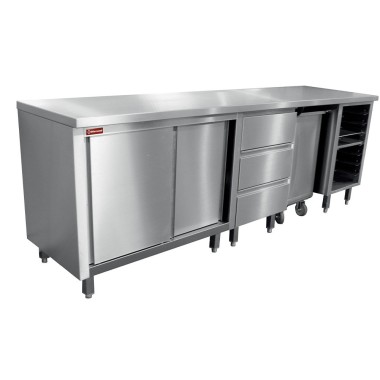 DIAMOND - Meuble pâtisserie 2000 composé mcp-3t/05 + mcp-tr/05 + mcp-ap/10 + mcp-top/20